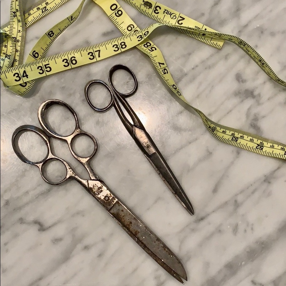 vintage sewing scissors